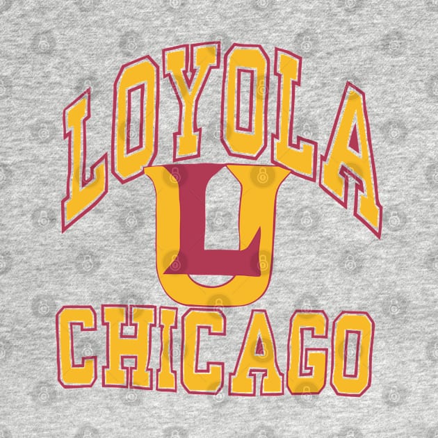 Loyola Chicago Basketball by Vamp Pattern